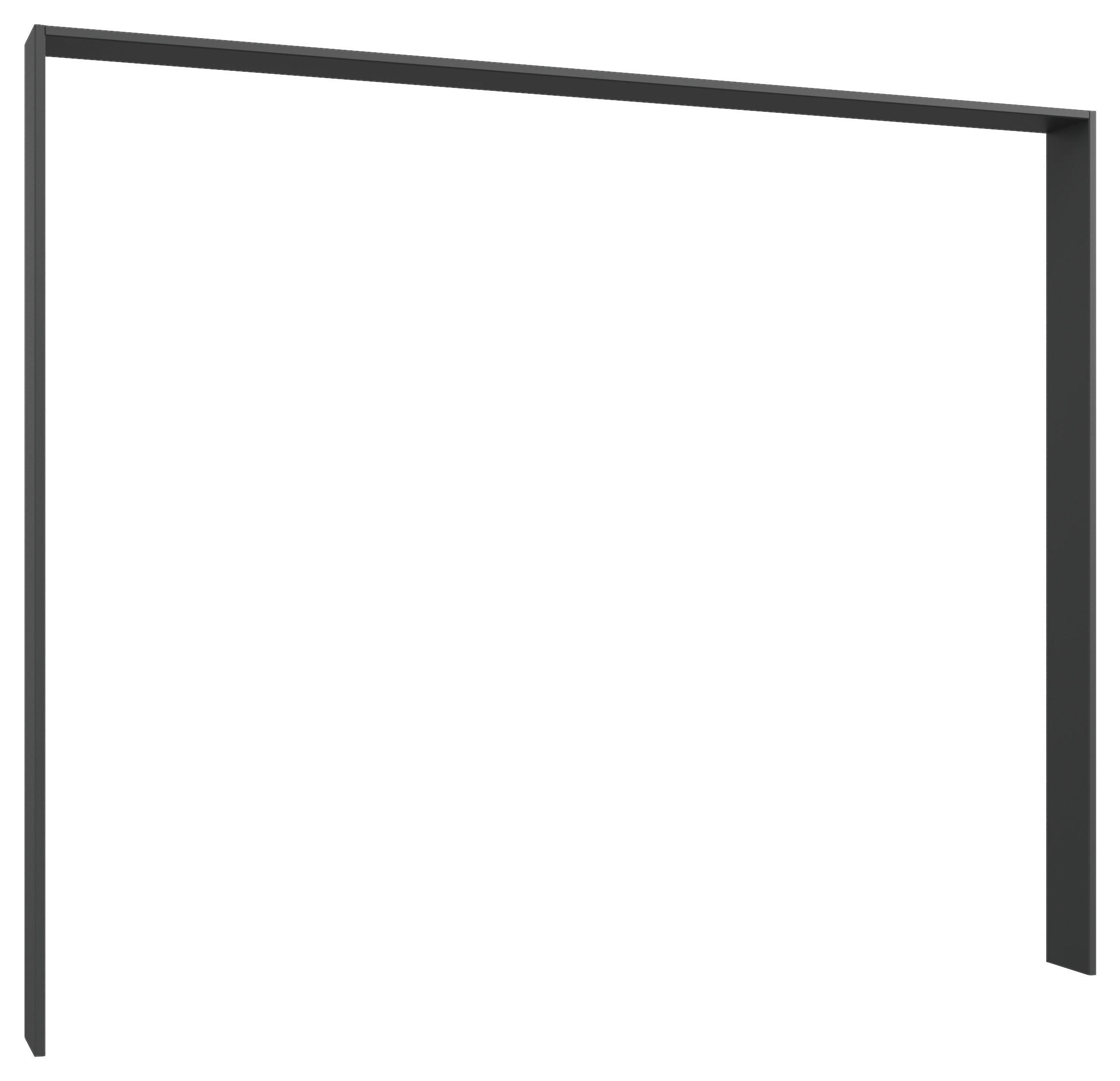 PASSEPARTOUTRAHMEN 228/210/12 cm - Graphitfarben, Konventionell, Holzwerkstoff (228/210/12cm) - Modante