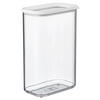VORRATSDOSE Modula 2 L  - Transparent/Weiß, Basics, Kunststoff (2l) - Mepal