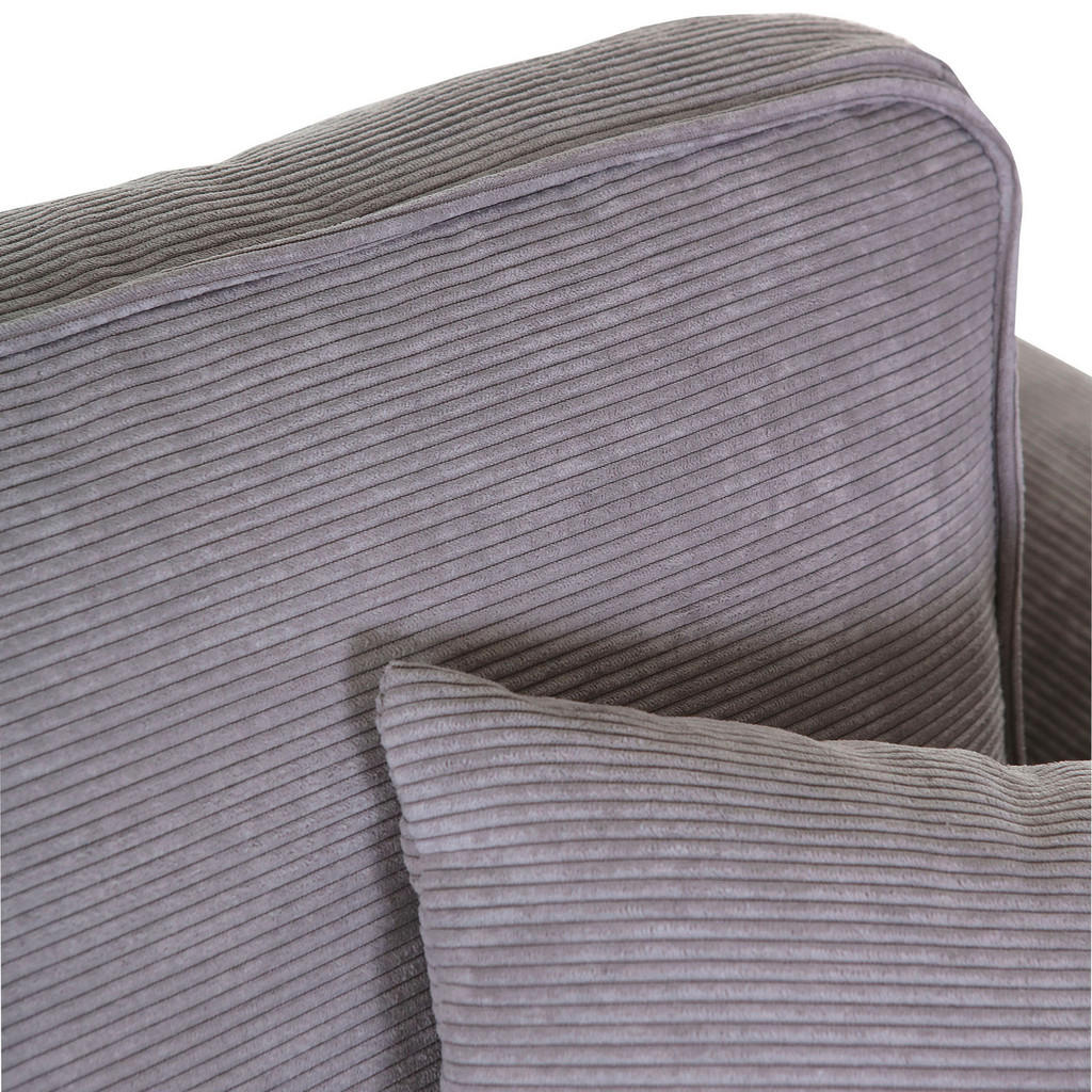 Thumbnail - Carryhome Bigsofa, Grau, Textil, Buche, massiv, 4-Sitzer, 240x63x90 cm, Stoffauswahl, Wohnzimmer, Sofas & Couches, Sofas...