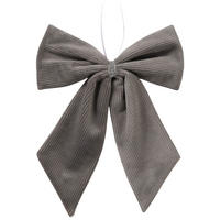 DEKORATIONSHÄNGE - grå, Basics, textil (18/23/2cm)