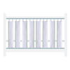 ZAŠTITNA OGRADICA ZA KREVET   - bijela, Basics, tekstil (27/56cm)