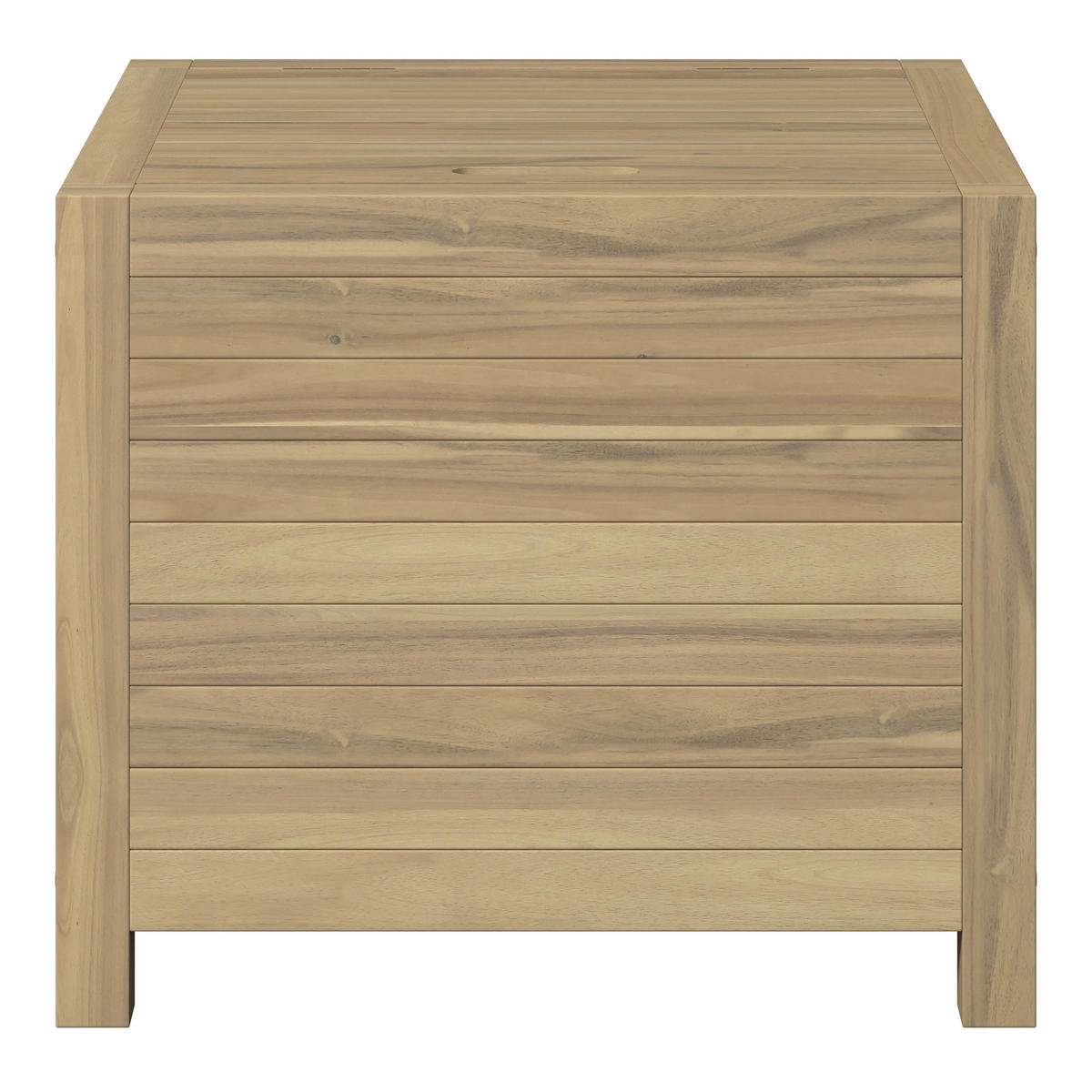 GARTENHOCKER in  - Akaziefarben, ROMANTIK / LANDHAUS, Holz (55/45/55cm) - Ambia Garden