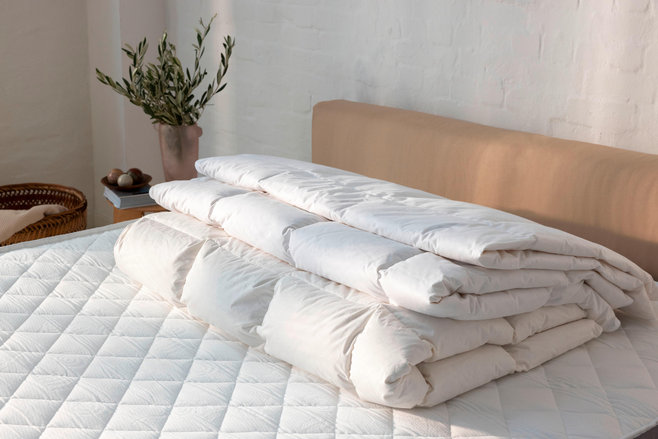 BETTDECKE - Weiß, Basics, Textil (155/220cm) - RIBECO