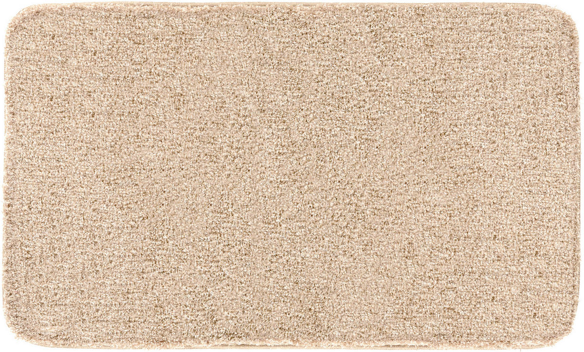 BADTEPPICH Melange Beige 70/120 cm  - Beige, Basics, Kunststoff/Textil (70/120cm) - Grund