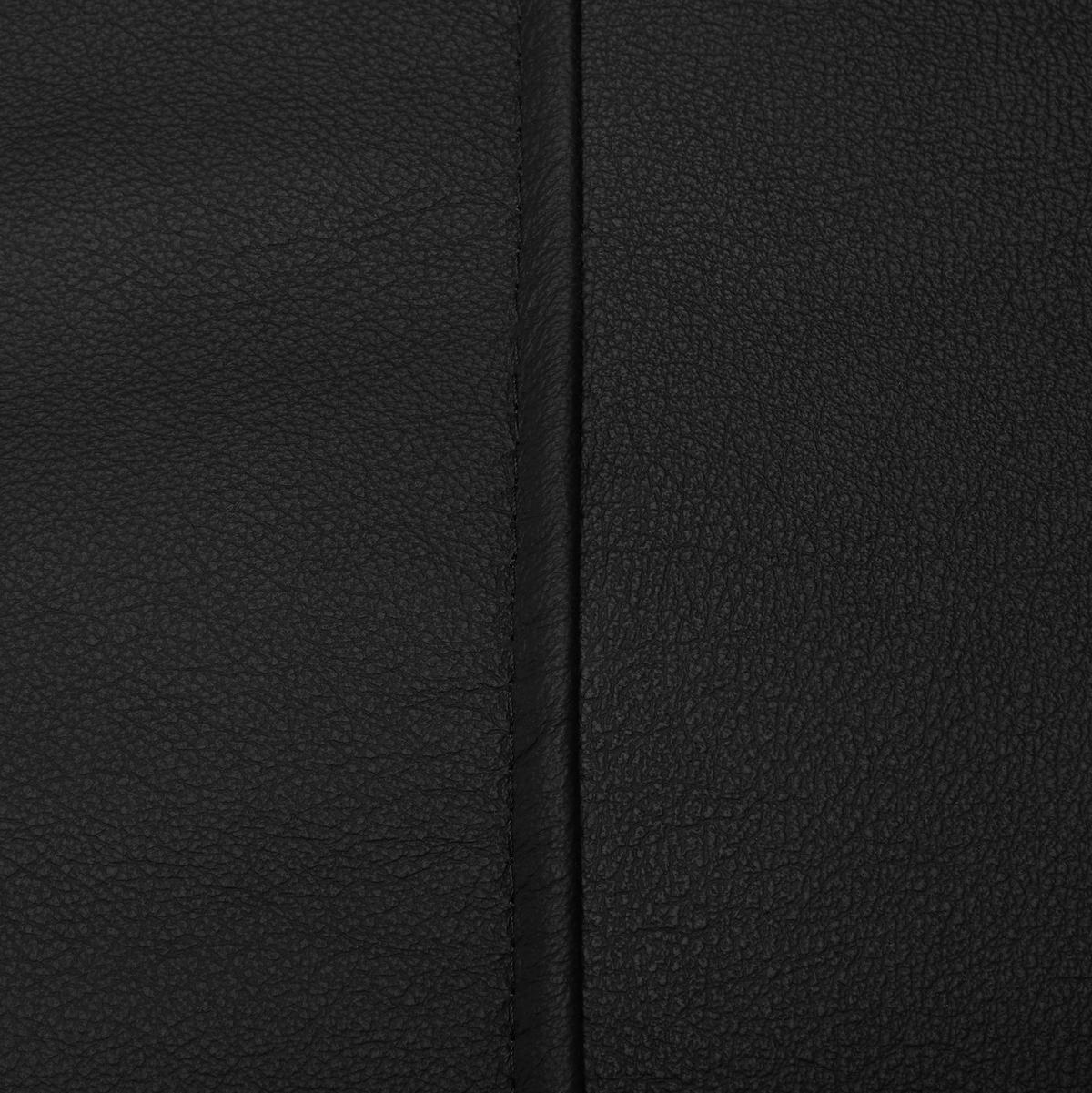 ROZKLÁDACÍ POHOVKA, kůže,  - barvy chromu, Design, kov/kůže (200/85/90cm) - Novel