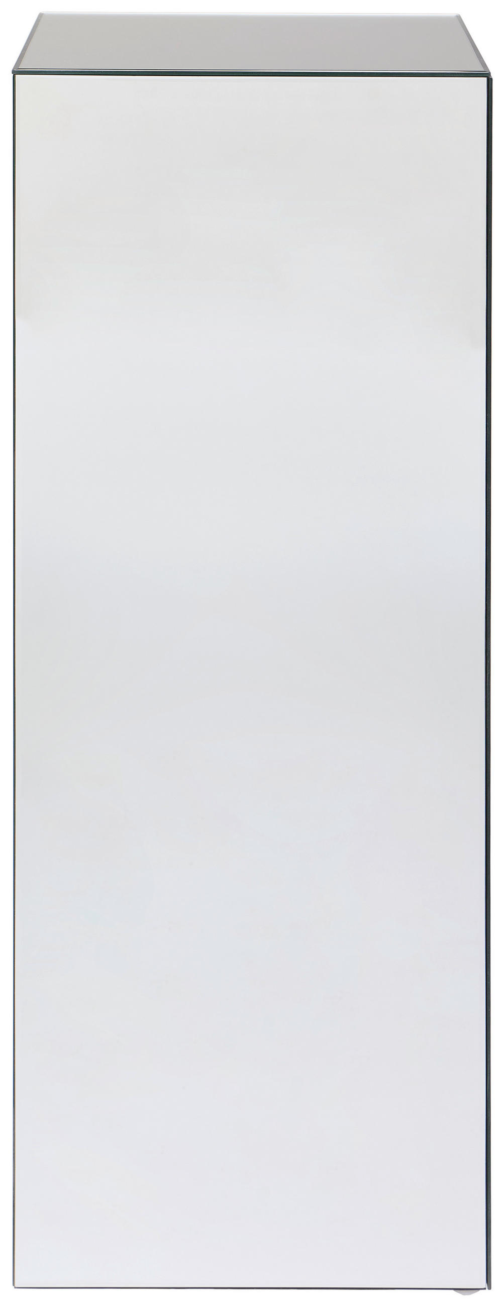 BLUMENTISCH Glas, Holzwerkstoff  - Klar, Design, Glas/Holzwerkstoff (35/90/35cm) - MID.YOU