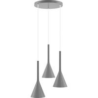 HÄNGELEUCHTE 30/150 cm  - Grau, Design, Holz (30/150cm)