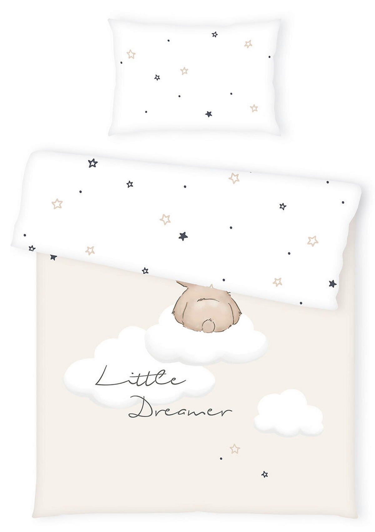 BABYBETTWÄSCHE 100/135 cm  - Beige/Multicolor, Basics, Textil (100/135cm) - Herding