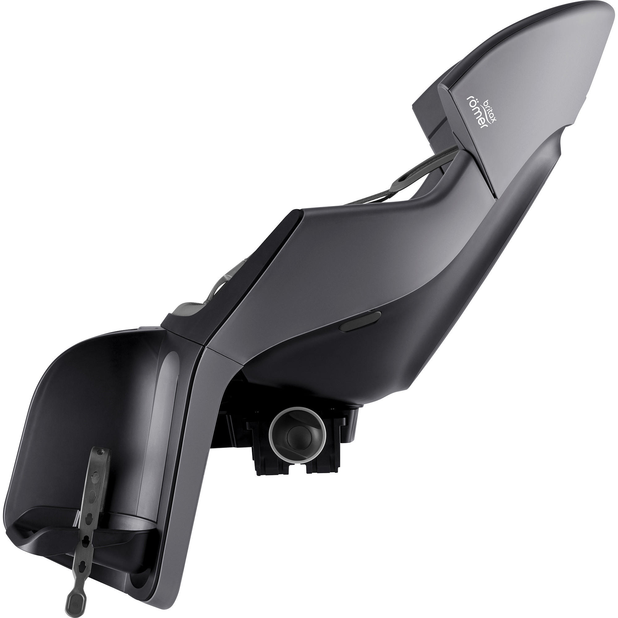 FAHRRADKINDERSITZ - Graublau/Grau, Basics, Kunststoff/Textil (44/79/39,5cm) - Britax Römer