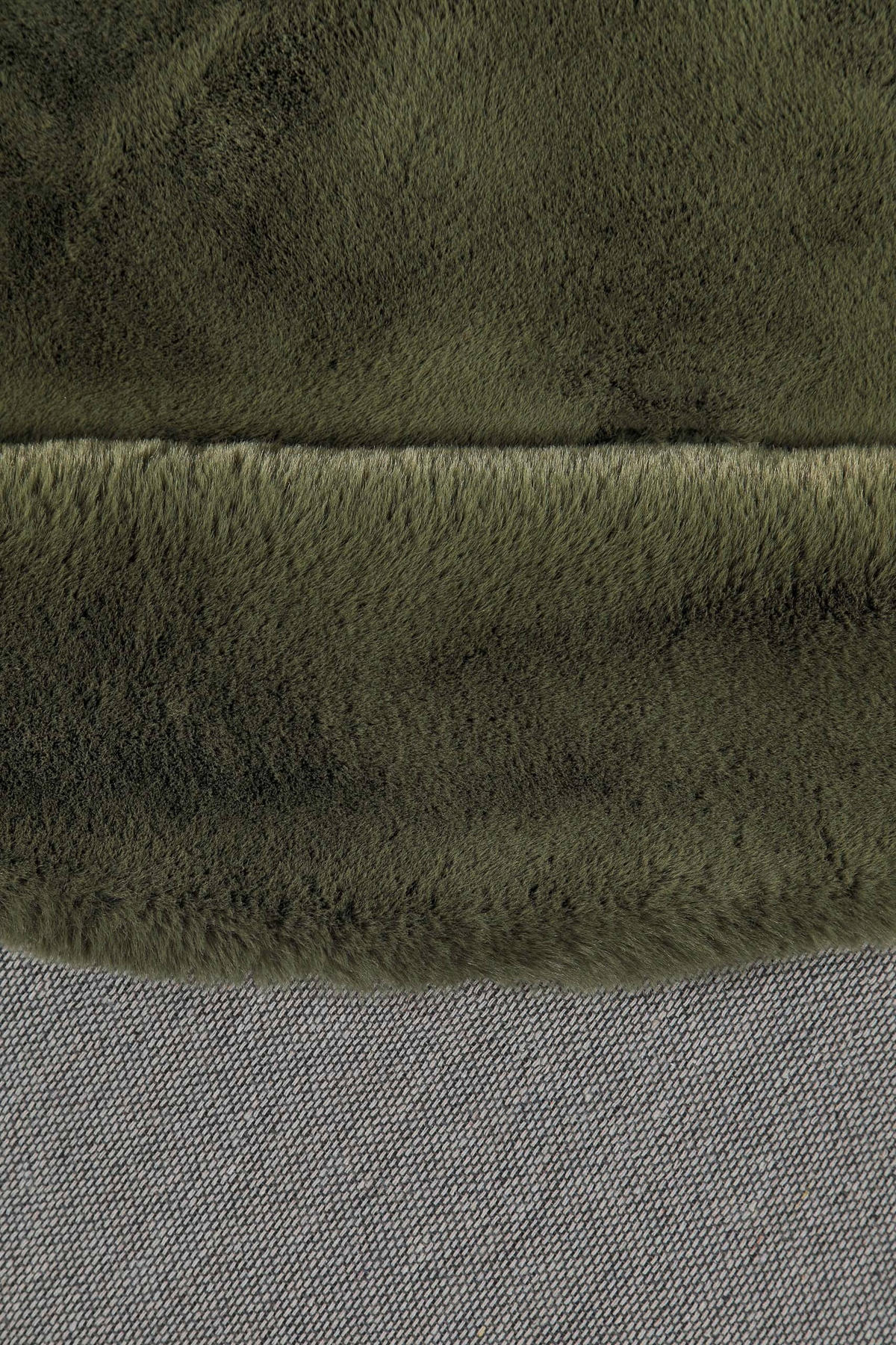 HOCHFLORTEPPICH 100/100 cm ESP-4377-07 Olivgrün  - Olivgrün, KONVENTIONELL, Textil (100/100cm) - Esprit