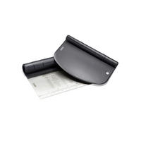 STRGALO ZA TESTO - barve nerjavečega jekla/črna, Basics, kovina/umetna masa (15,2/11,3/2,8cm) - Gefu