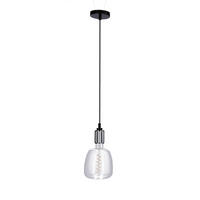 HÄNGLAMPA 10/10/100 cm  - kromfärg, Basics, metall (10/10/100cm)