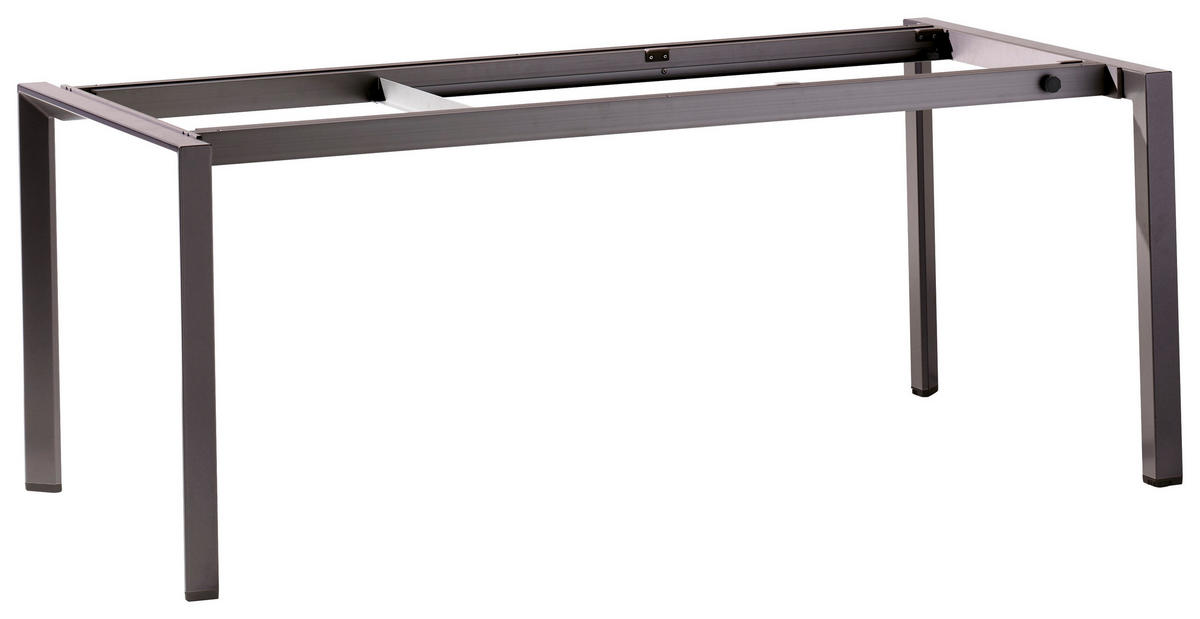 GARTENTISCHGESTELL 180-290/100/74 cm Metall  - Grau, Design, Metall (180-290/100/74cm) - Sieger