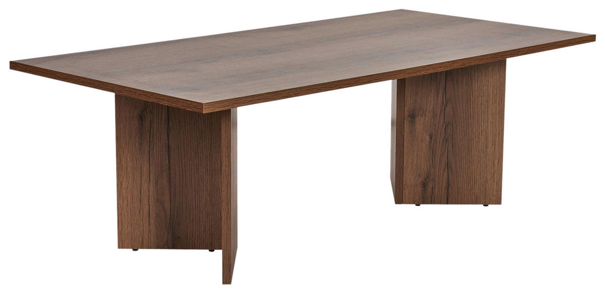COUCHTISCH rechteckig Walnussfarben  - Walnussfarben, Design, Holzwerkstoff (119/40/60cm) - MID.YOU