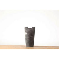 VÁZA  - szürke, Basics, műanyag (25/10/46cm)