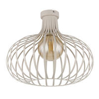 DECKENLEUCHTE  40/35 cm    - Sandfarben/Creme, Basics, Metall (40/35cm)