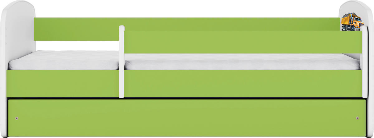 KINDER-/JUNIORBETT - Birkefarben/Weiß, MODERN, Holz/Holzwerkstoff (80/160cm) - MID.YOU