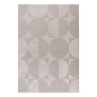 SZŐNYEG   - ezüstszínű, Design, textil (120/170cm)