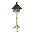 Vogelhaus auf Fuß - Braun/Weiß, ROMANTIK / LANDHAUS, Holz (47/50cm) Vogelhaus auf Fuß - Braun/Weiß, ROMANTIK / LANDHAUS, Holz (47/50cm)
