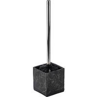 WC KEFA SO STOJANOM - chrómová/bridlicová, Basics, plast (10/38,5/10cm)