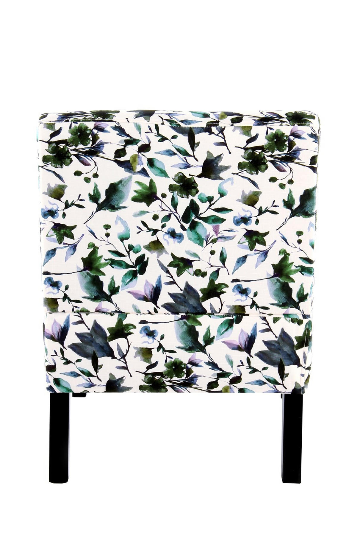 STUHL Flachgewebe Grün, Blau, Creme, Lila  - Blau/Lila, Design, Holz/Textil (56/73,5/84cm) - Kayoom