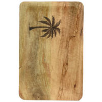 DEKOTELLER - Naturfarben, Trend, Holz (30/20/2cm) - Ambia Home