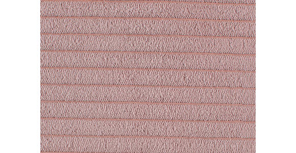 HOCKERBANK in Textil Rosa  - Schwarz/Rosa, Design, Textil/Metall (120/43/90cm) - Dieter Knoll