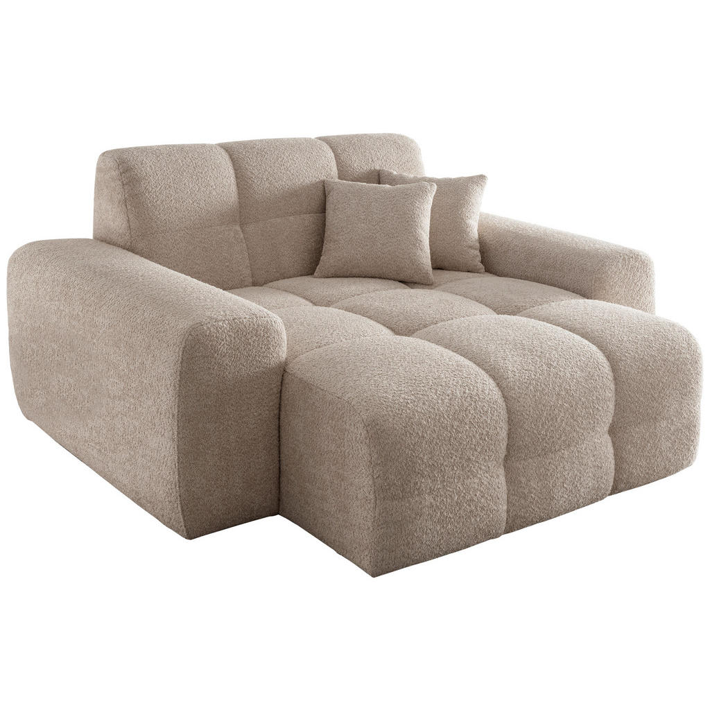 Thumbnail - Livetastic Xxl-Sessel, Beige, Textil, Uni, 181x87x155 cm, Made in EU, erweiterbar (Typenauswahl), Wohnzimmer, Sessel, Po...