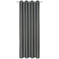 ZÁVĚS S OČKY, neprůsvitné, 140/250 cm - šedá, Design, textil (140/250cm) - Joop!