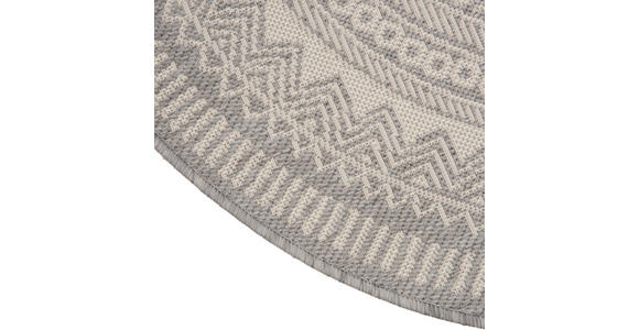 OUTDOORTEPPICH 160 cm Skara Grau - Grau, Natur, Textil (160cm) - Novel