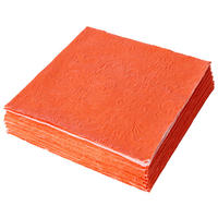 SERVIETTE  25/25 cm   - Orange, Basics, Papier (25/25cm)