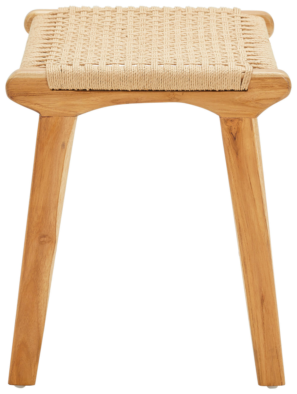 HOCKER in Holz Naturfarben  - Hellbraun/Naturfarben, Basics, Holz (50/35/43cm) - MID.YOU