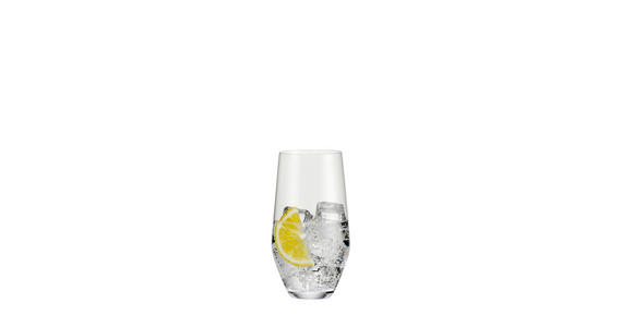 GLÄSERSET Lucca 6-teilig - Klar, Basics, Glas (0,42l) - Novel