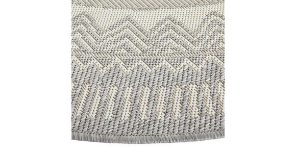 OUTDOORTEPPICH 120 cm Skara Grau  - Grau, Natur, Textil (120cm) - Novel