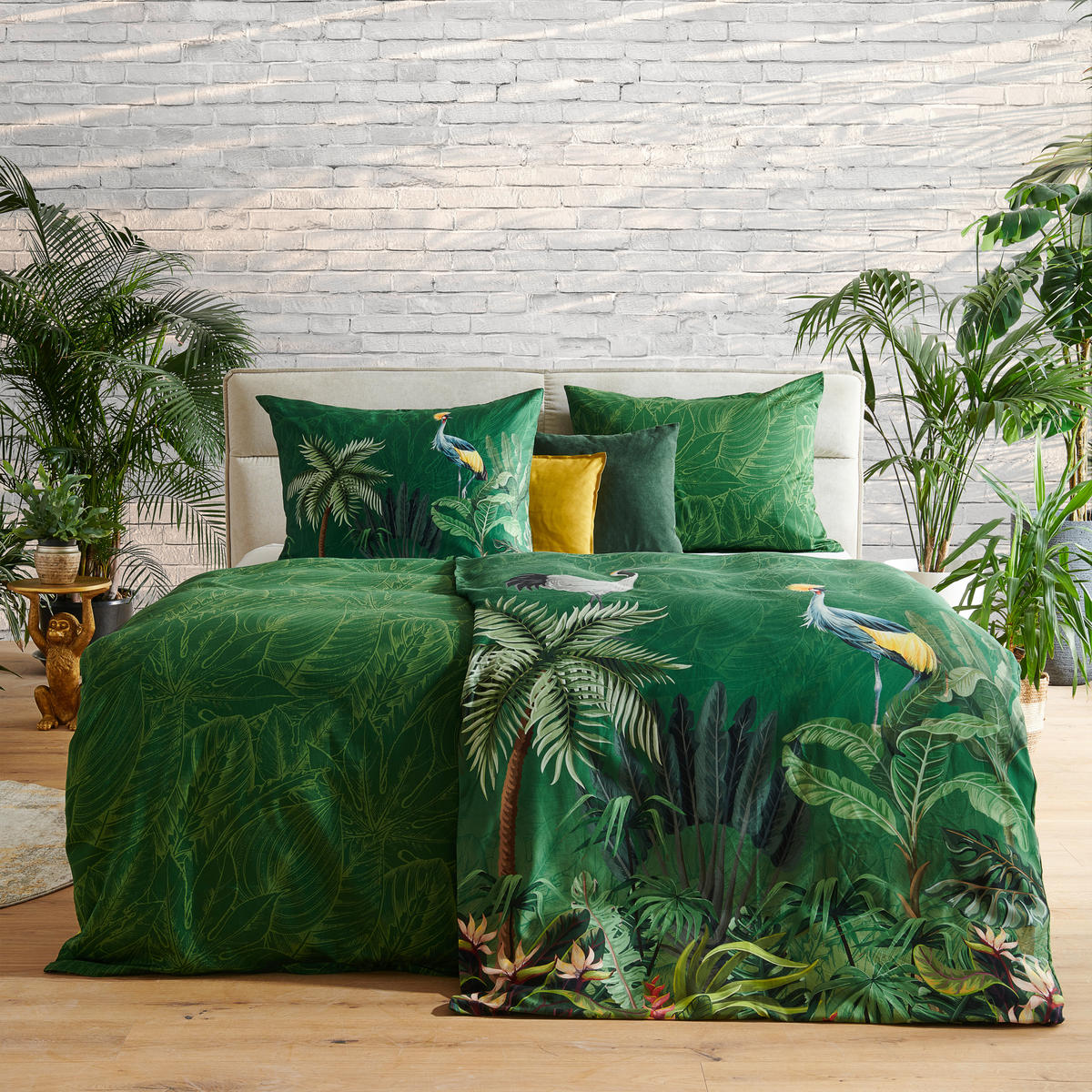 Plantă Artificială - maro/verde, Basics, plastic (35/25/92cm)