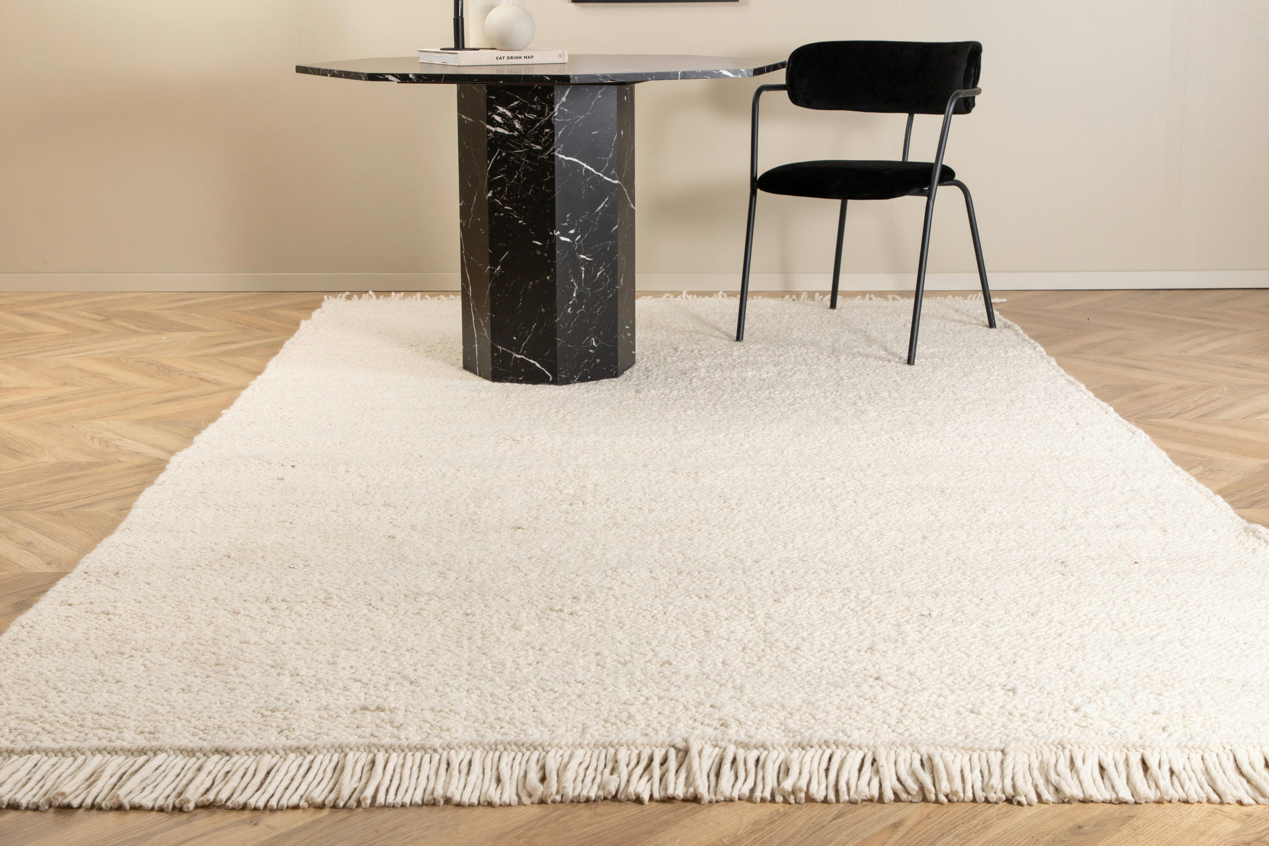 RYAMATTA 160/230 cm  - vit, Lifestyle, textil (160/230cm) - P & B