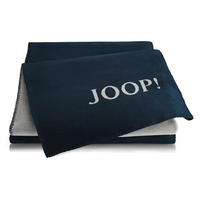 WOHNDECKE JOOP! DOUBLEFACE-UNI 150/200 cm  - Hellgrau/Dunkelblau, Basics, Textil (150/200cm) - Joop!