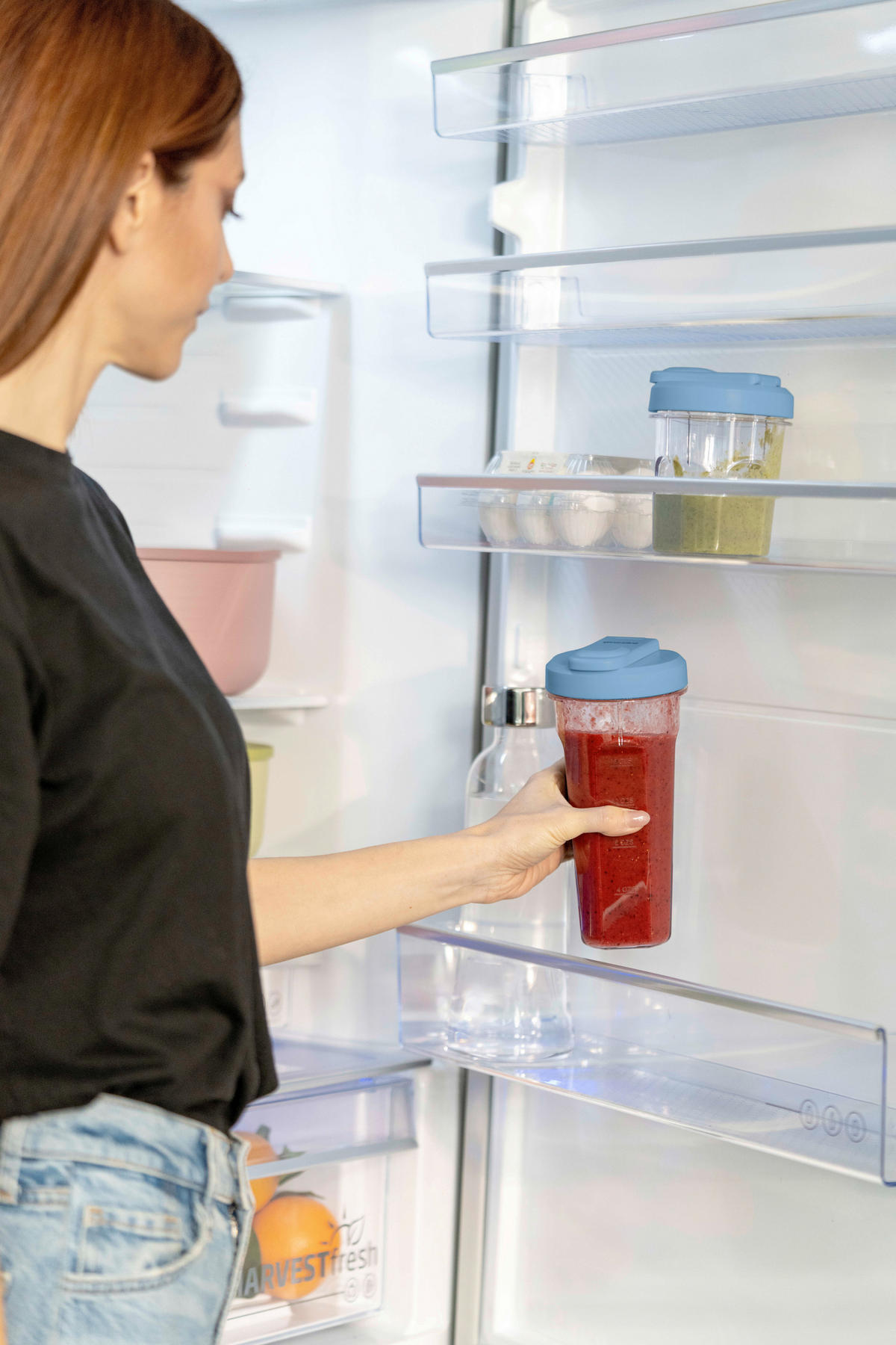 STANDMIXER ON THE GO  - Pastellblau, Basics, Kunststoff (300ml) - GUZZINI