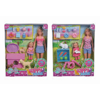 LUTKA ZA IGRU   - višebojno, Basics, tekstil/plastika (7/26/32,5cm) - Simba