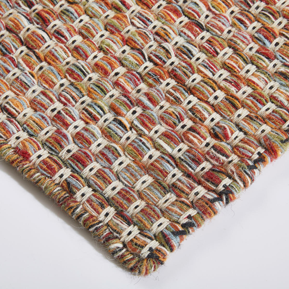 HANDWEBTEPPICH 80/150 cm Multicolor  - Multicolor, KONVENTIONELL, Textil (80/150cm) - Boxxx