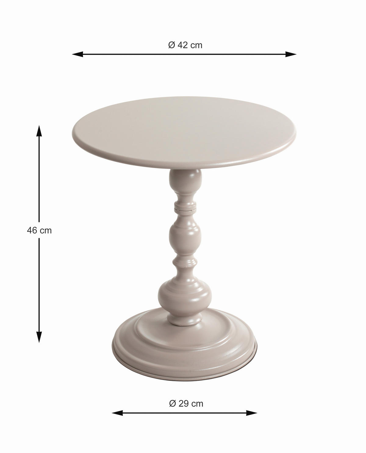 SIDOBORD i metall  - kashmir, Trend, metall (42/46cm) - Best Price