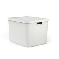 AUFBEWAHRUNGSBOX Albula  - Weiß, KONVENTIONELL, Kunststoff (48,9/40,5/34cm) - Rotho