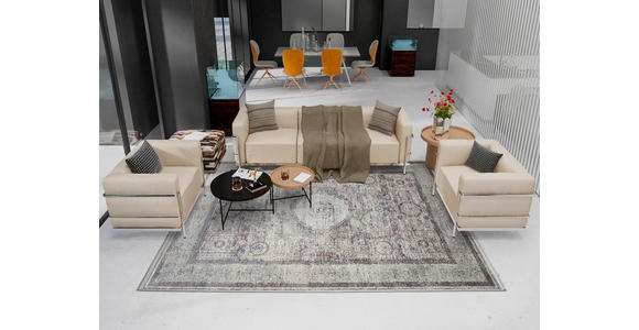 WEBTEPPICH  Wohnzimmer 160/230 cm Mystic Bazaar Grau, Multicolor rechteckig  - Multicolor/Grau, Design, Textil (160/230cm) - Dieter Knoll