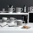 KAFFEEBECHER - Schwarz/Weiß, Basics (9,2/9,5cm) - ASA