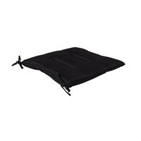 RELAXSESSELAUFLAGE  - Schwarz, MODERN, Textil (45/42/3cm) - Gardenson