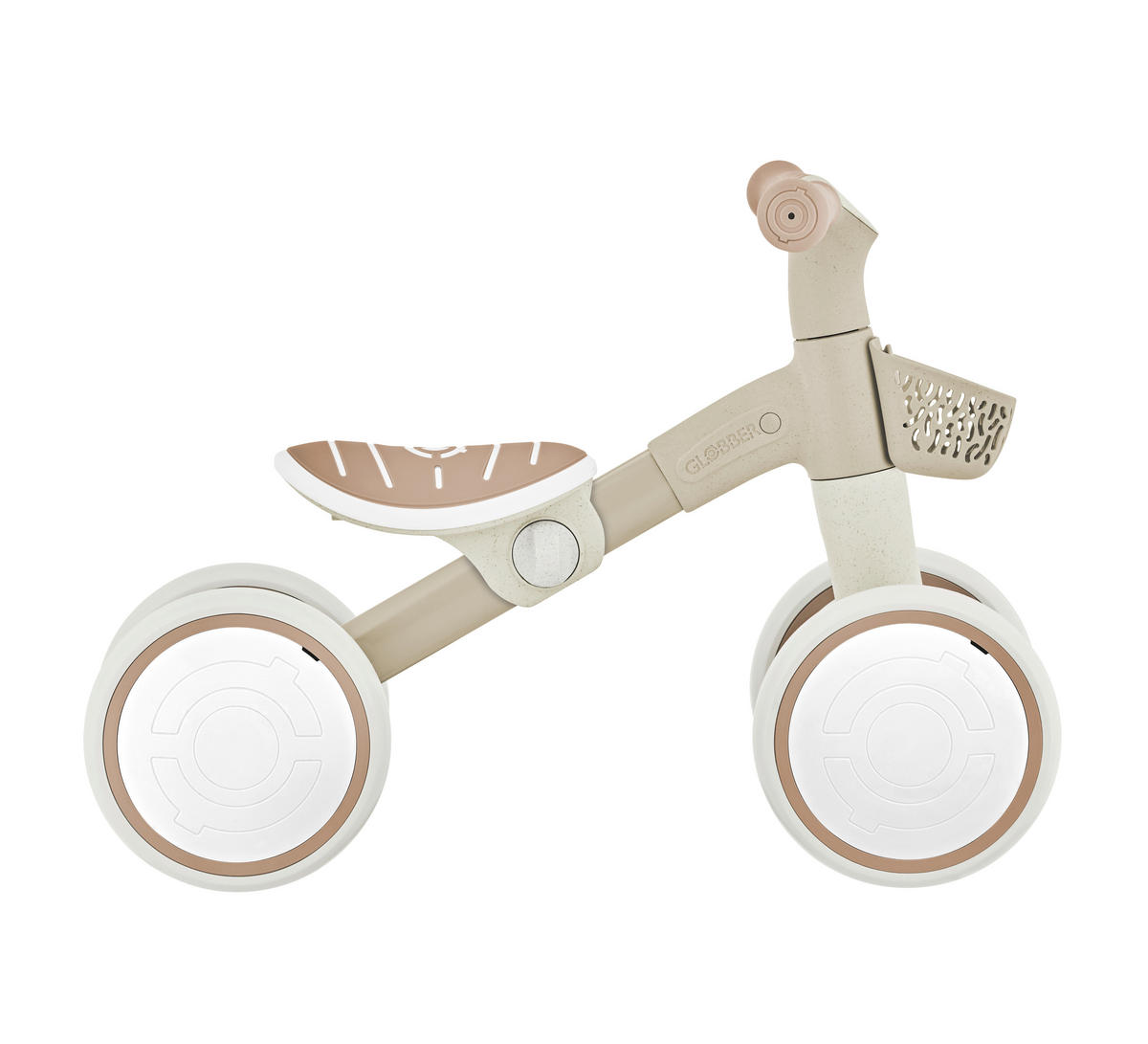 LAUFRAD LEARNING BIKE ECO  - Taupe, Basics, Kunststoff (57.9/22.7/42.1cm) - GLOBBER