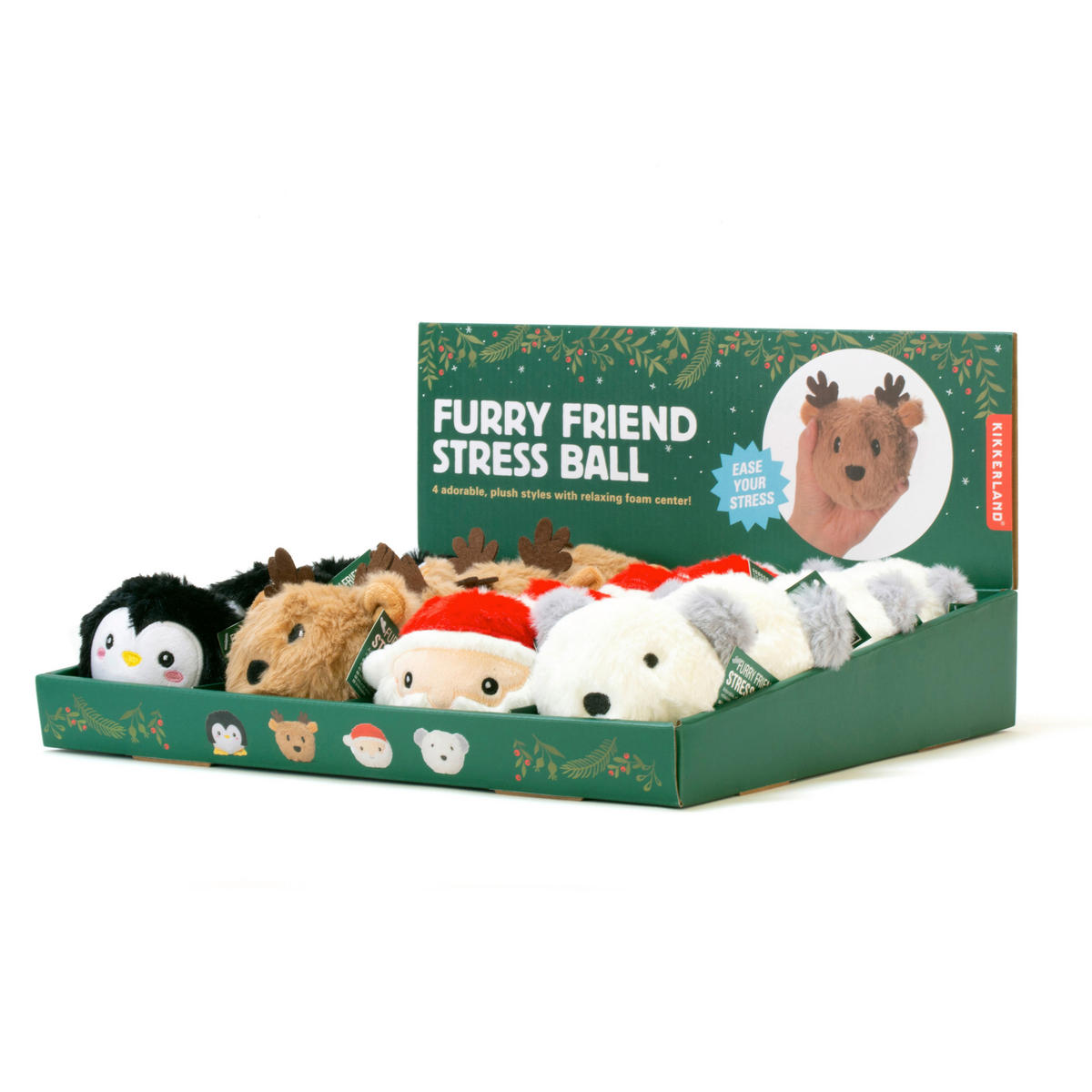 LOPTICE DEKORATIVNE - višebojno, Basics, plastika (9/9/12cm) - Kikkerland