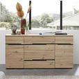 SIDEBOARD  in 165/82/44 cm  - Graphitfarben/Schwarz, Trend, Holzwerkstoff/Kunststoff (165/82/44cm) - Carryhome