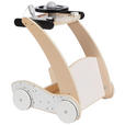 LAUFLERNWAGEN - Schwarz/Naturfarben, Trend, Holz/Holzwerkstoff (34,6/37,9/46,4cm) - My Baby Lou