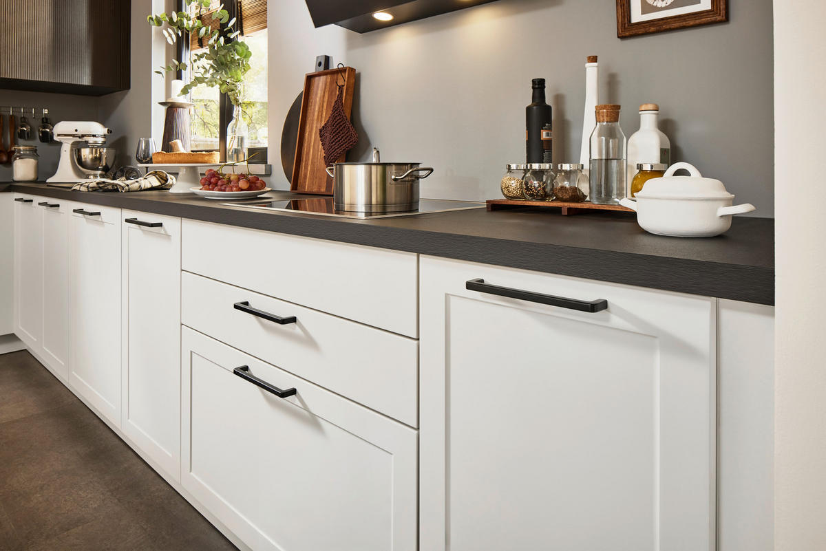 EINBAUKÜCHE Focus  - Magnolie, KONVENTIONELL, Holzwerkstoff - Nolte Küchen